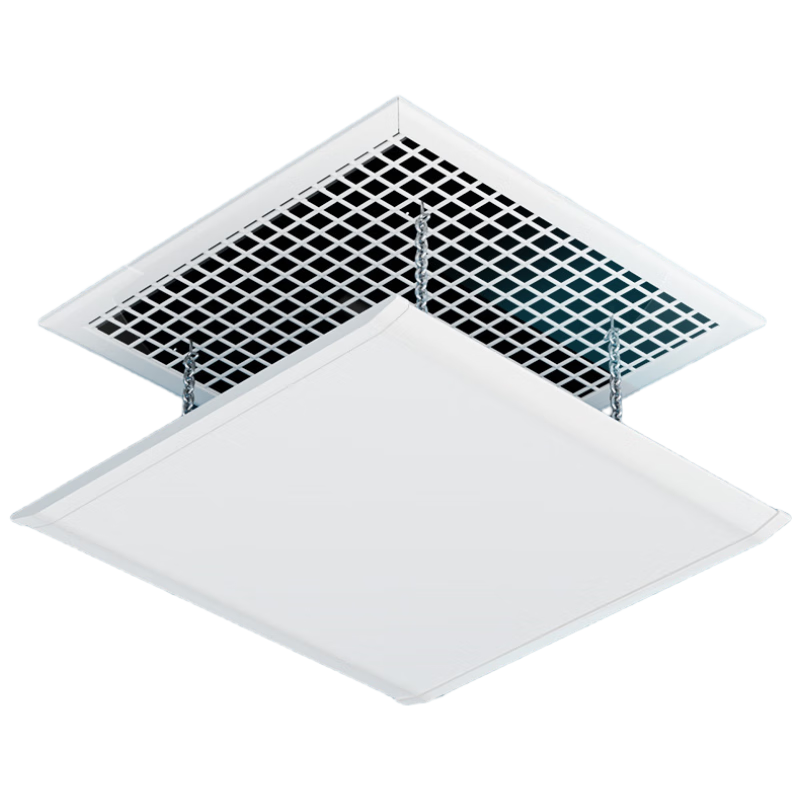 Yeebarle Central Air Conditioning Wind Deflector, Full Protection against Direct Blowing for Ceiling-Mounted Office Square 60cm Grid Duct 5799