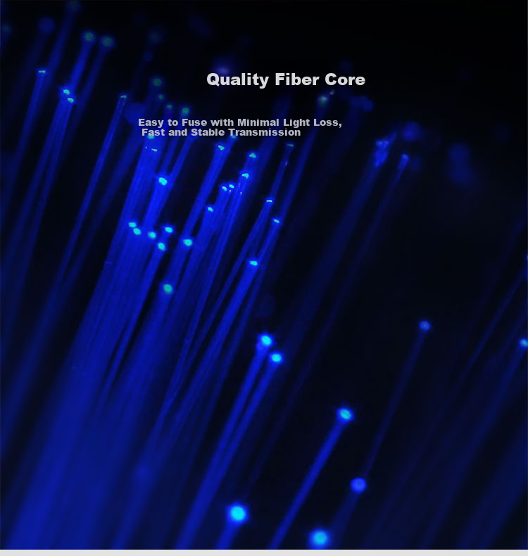 Nokoxin Telecom-Grade 10 Gigabit Multi-Mode Dual-Core Fiber Optic Patch Cable OM3 Multi-Mode Dual-Core Bend-Resistant Pigtail Fiber Optic Module Data Core Computer Room Communication Connection Fiber Optic Pigtail LC-LC, 3 Meters 8