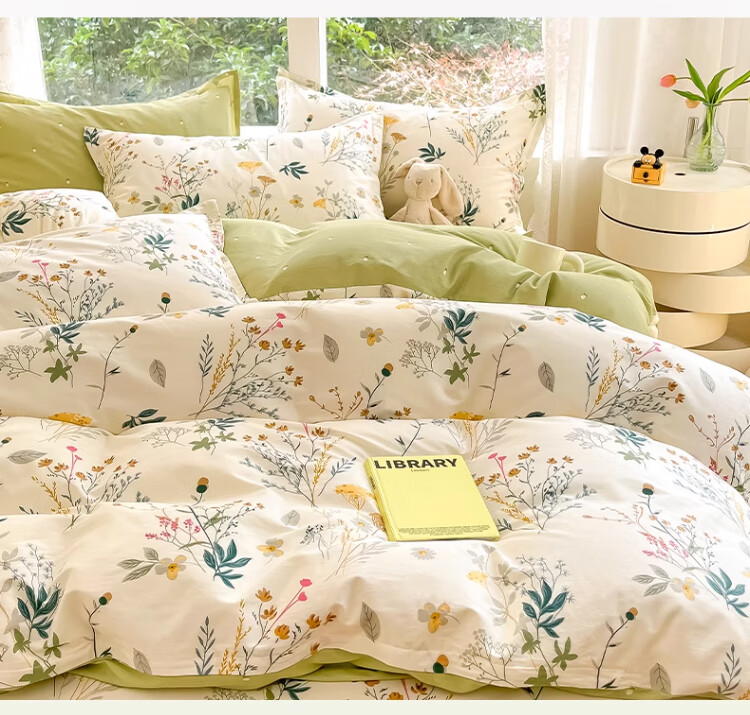 SOMERELLE 100% Cotton Pillowcase Pair, Pure Cotton Xinjiang Cotton Pillow Protector Covers, 48x74cm 7