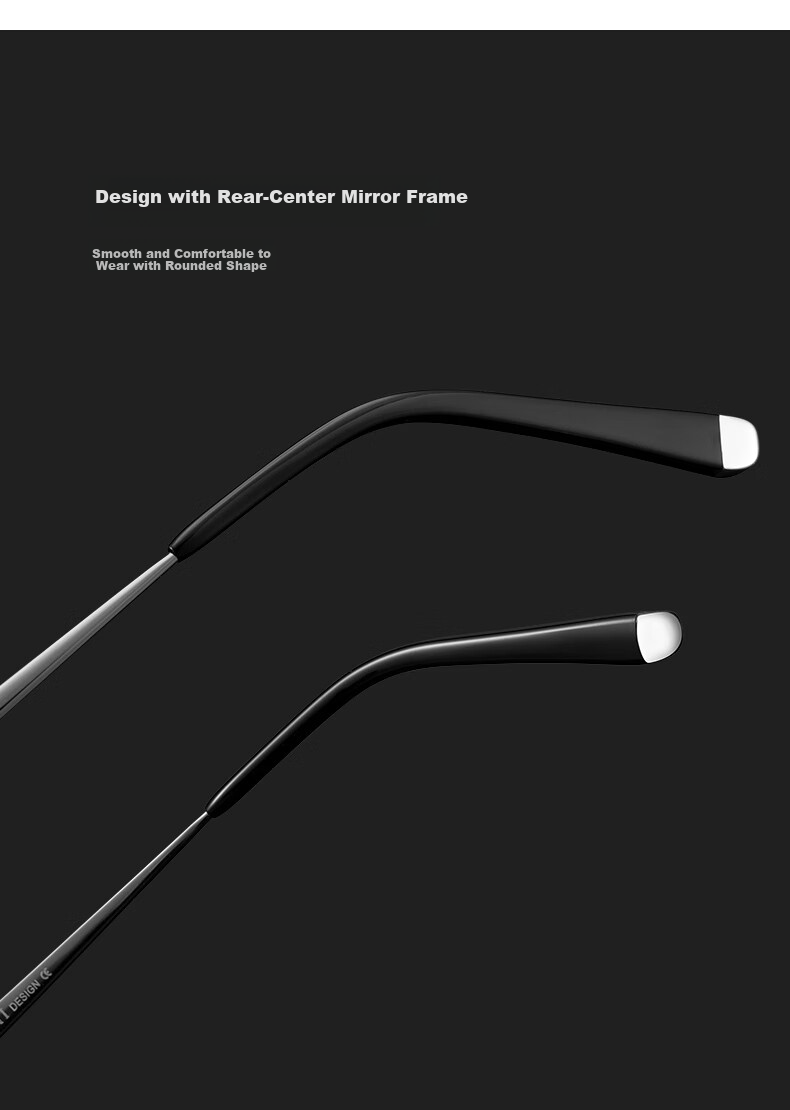CAPONI Ultra-Light Frameless Night Vision Glasses for Men And Women, Photochromic Polarized Sunglasses for Day And Night Use, Driving-Specific Anti-Glare Sunglasses 6