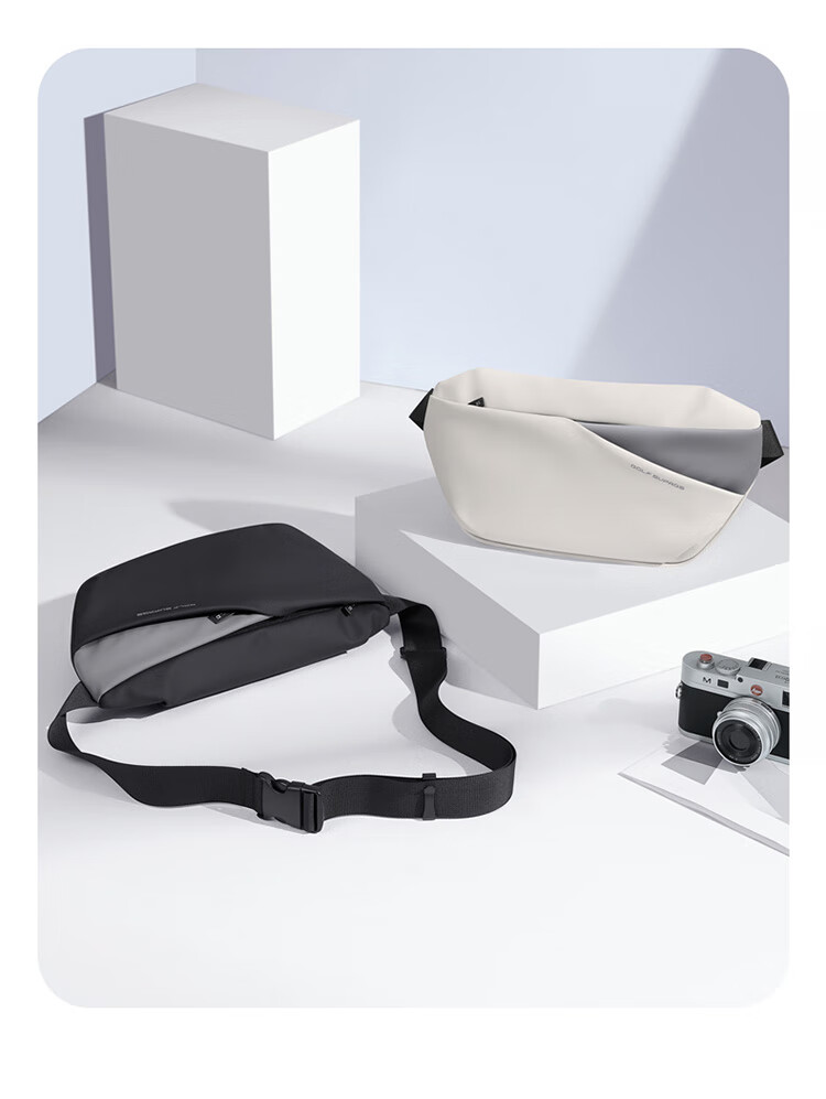 GOLF Chest Bag, Men's Casual Crossbody Bag, Shoulder Bag, IPad And Phone Bag, Water-Resistant Sports Cycling Small Backpack 1