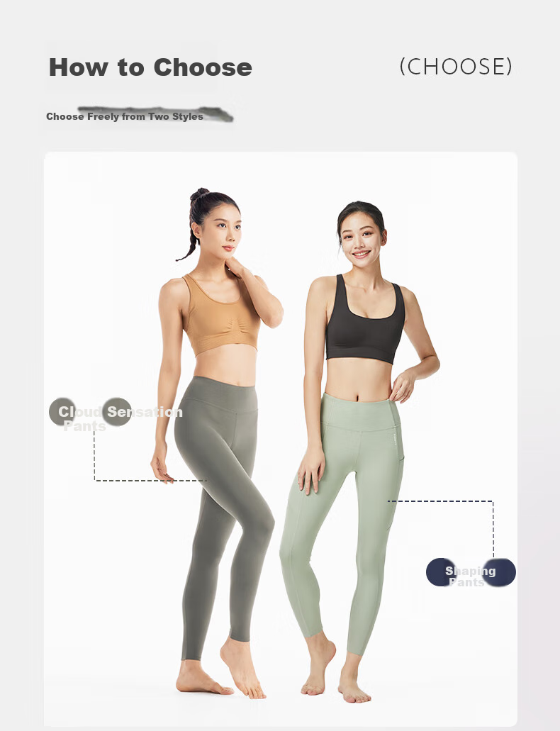 DECATHLON Women's Cloud-Feel Yoga Leggings, High-Waisted, Butt-Lifting, Quick-Dry, Base Layer Fitness Pants, Autumn And Winter, Khaki Gray, 5115836 9
