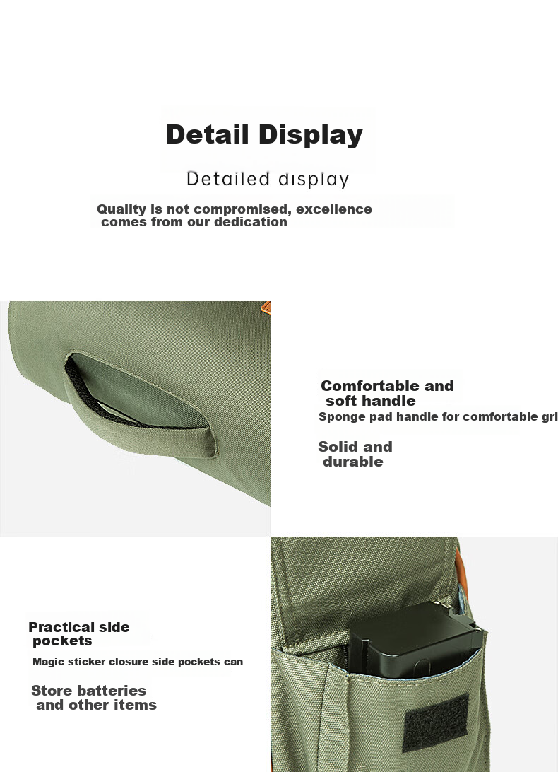 Pulewei Shoulder Crossbody Camera Bag, Protective Rain Cover, Waterproof Sling for Mirrorless Cameras, Professional Lens Travel Portable Storage Bag 13