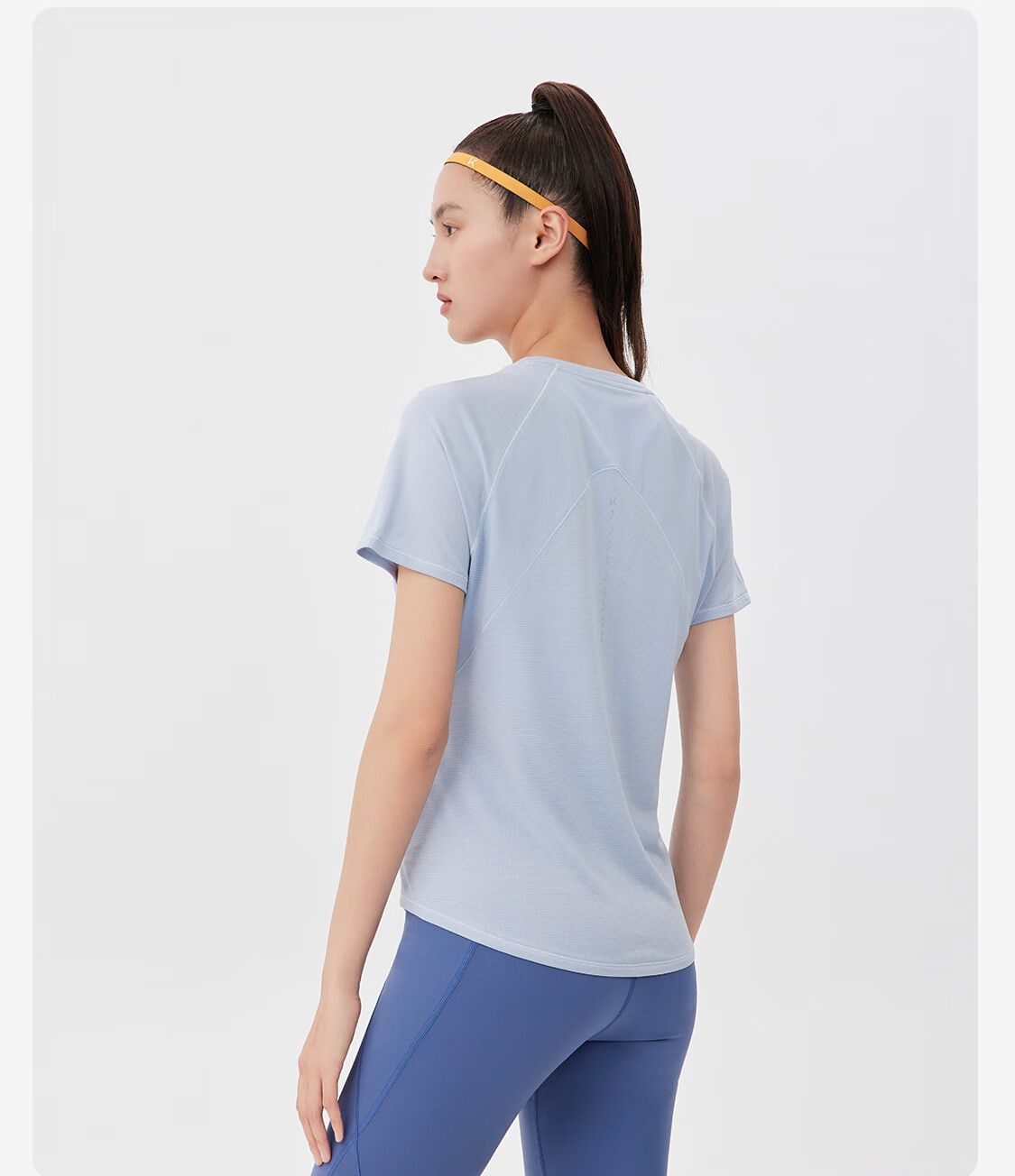 Keep Quick-Dry Sports Short Sleeve Summer T-Shirt Women Running Fitness Yoga Mesh Breathable Sweat-Wicking Training Top 4183 5