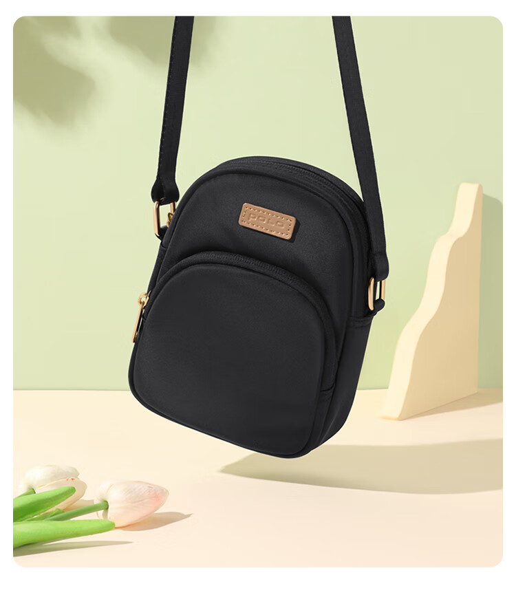 POLO Crossbody Bag, Women's Casual Handbag, Shoulder Bag, Fashionable Versatile Phone Pouch, Water-Resistant Oxford Fabric Gift for Girlfriend 15