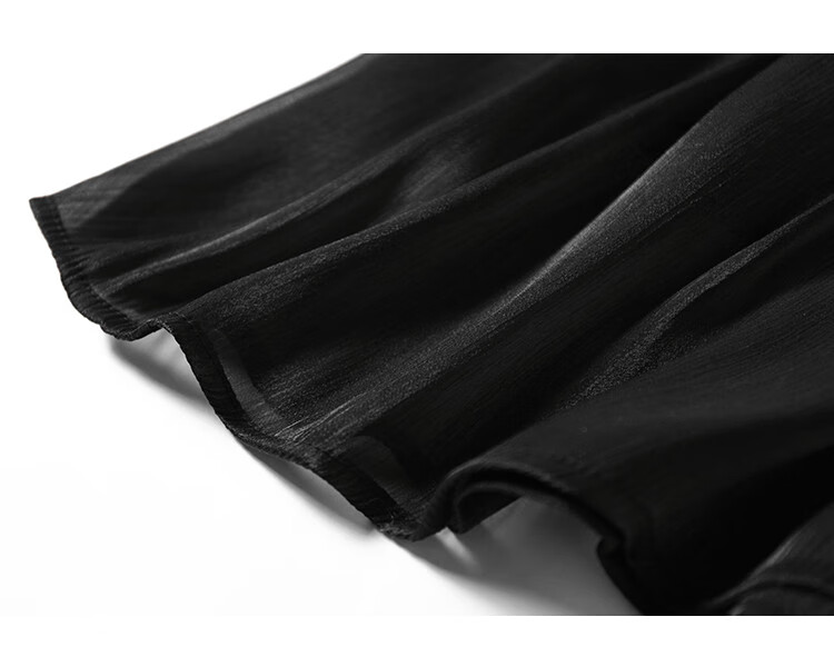 Dme [Flowing Light Pleated Skirt] Spring Style, Internet Celebrity-Inspired Elastic Waist Flowing Pleated Umbrella Skirt for Wome 33