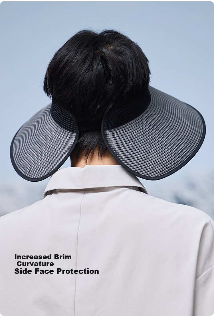JIUMU Sun Protection Hat for Men, Sun Visor, Sun Hat, Visor Cap, Cooling Cap, Hiking Cap, Fishing Hat, Summer UV Protection Cap 5