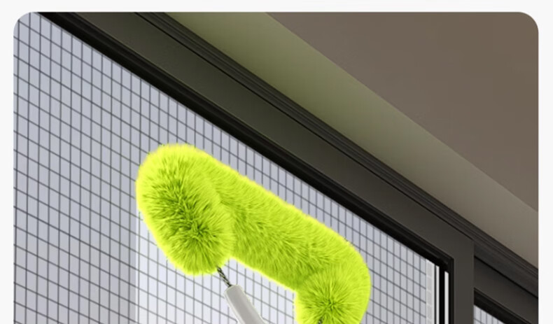 CONDOR Japanese Window Screen Brush Cleaning Tool, Extendable, No Disassembly Required, Universal All-Purpose Tool for Cleaning Windows And Screens 18