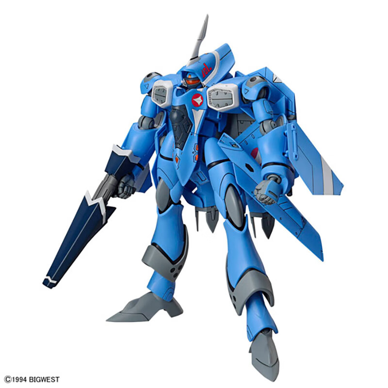 BANDAI HG Borderline Fighter: Steel Armor Ghost Benihyep Silver Tooth 1