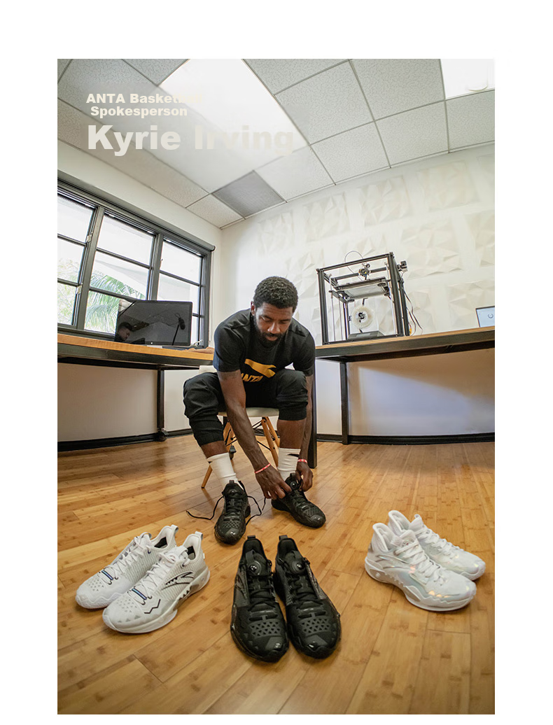 Anta [Kyrie Irving Edition] Kuaichao 5 PRO Nitrogen Technology Basketball Shoes Men's Professional Game Sneakers 8