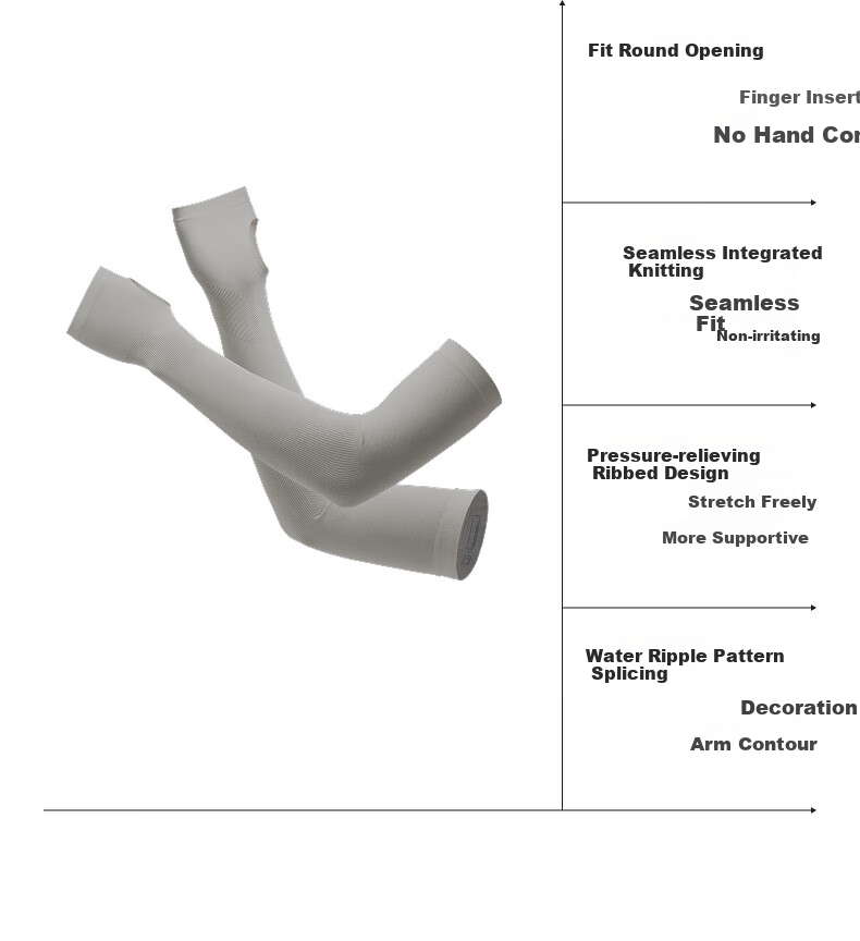 Bananain Cooling Sleeve Series for Men And Women, UV Protection Ice Sleeves for Sports And Driving, New Summer Style 3