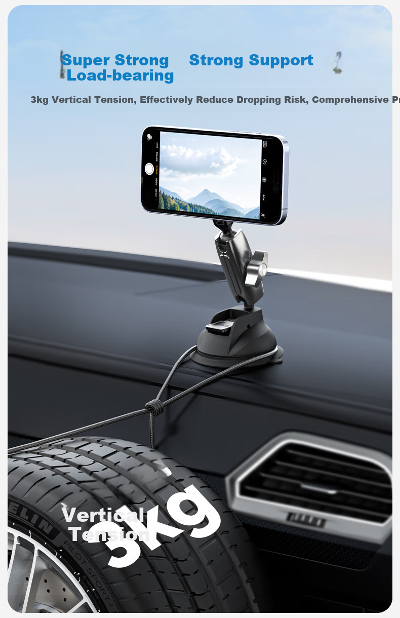 TELESIN (Taixin) MagSafe Magnetic Suction Cup Phone Holder, Car Phone Mount 3