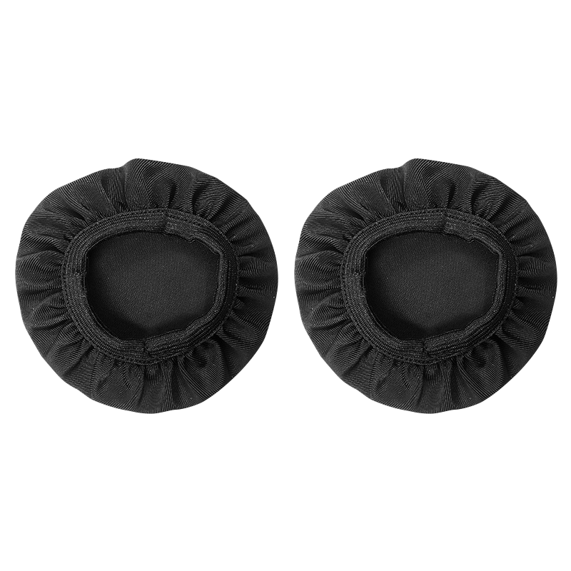 KMaxAI Headphone Dust Cover Ear Protector Sleeve for Internet Cafes/Coffee Shops, Computer Earphone Cover Anti-Sweat And Dirt Resistant Universal 7-9cm Black