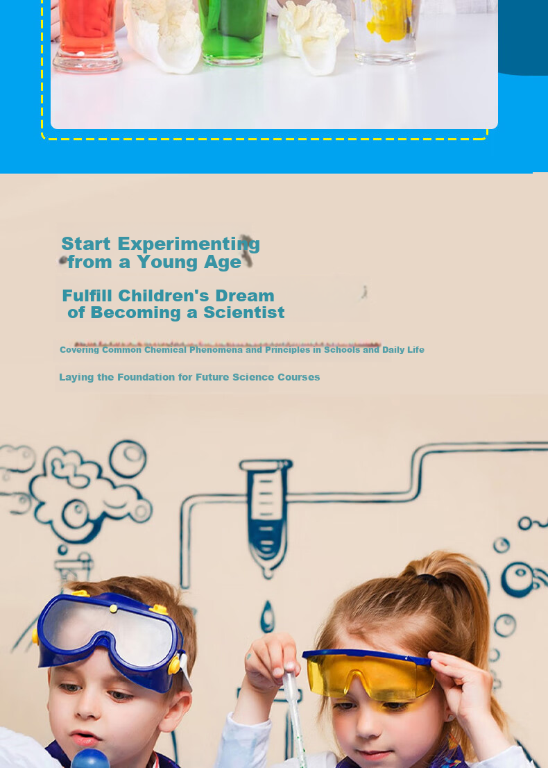 Jiabolan Children's Science Experiment Kit, 288 Scientific Experiments, Educational Toys for Kids Aged 4-15, Birthday Gift 9
