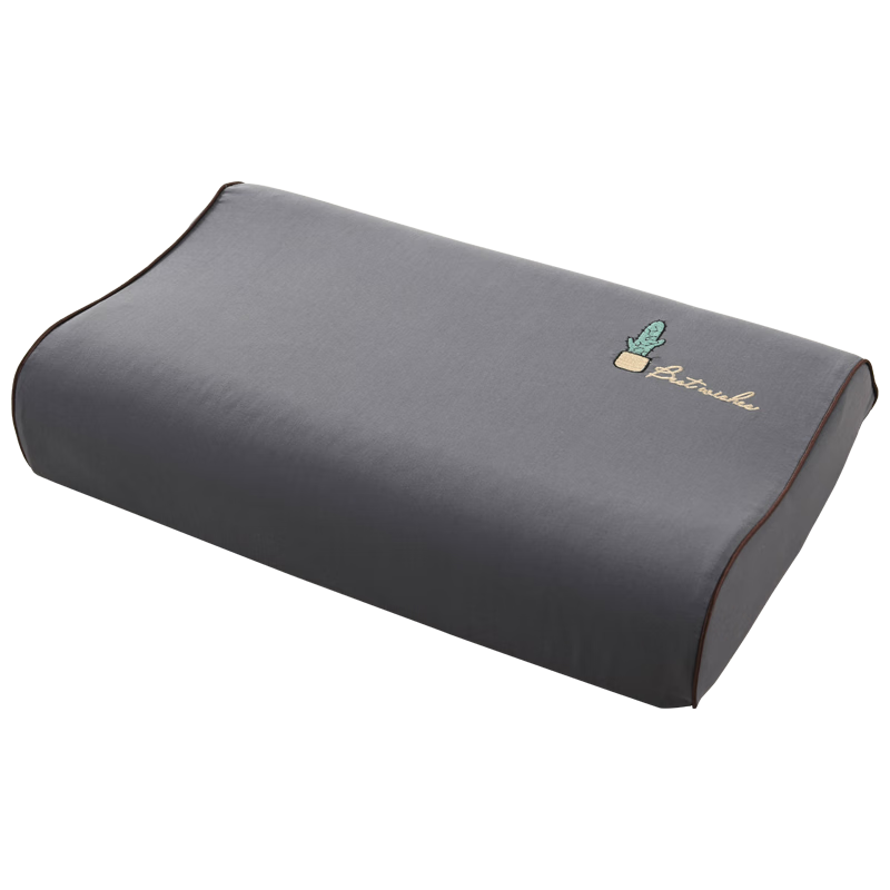 Hengyuanxiang Pillowcase, Single Size, Latex Pillow Cover, All-Cotton Washable Cotton Pure Cotton Pillowcase, Single Piece, 40*60cm