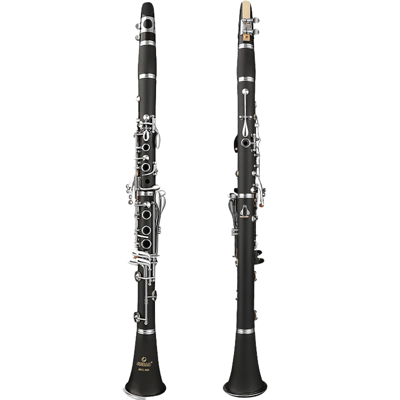 Jinbao Professional Single Reed Instrument JBCL-601 for Students, Children And Adults, Beginners, Grading Exams, Performance, B-Flat Key Black Woodwind Instrument
