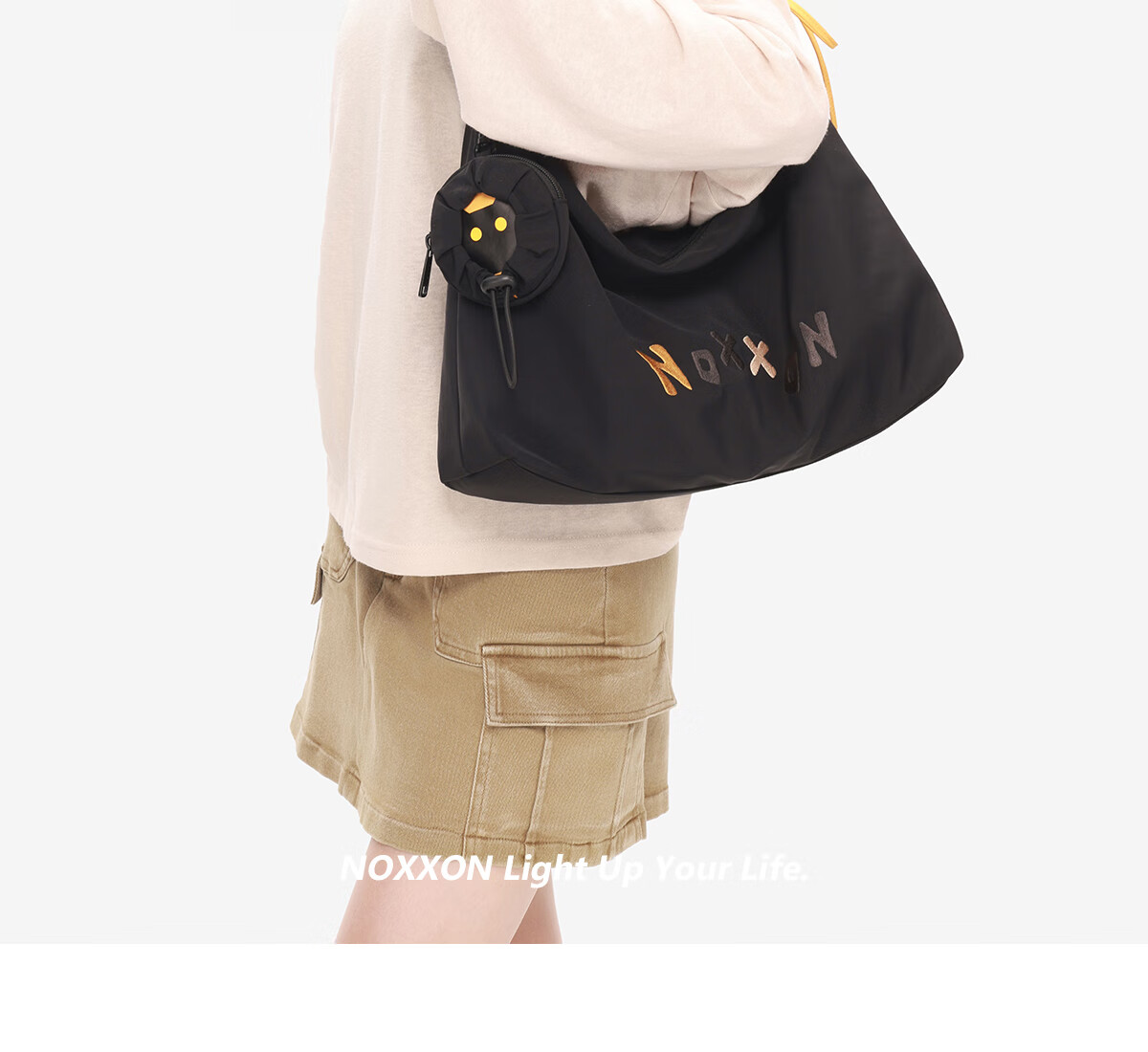 NOXXON Crossbody Bag for Women, Commuter Phone Bag, Large Capacity Tote Bag with Shoulder Strap, Handheld And Single-Shoulder Design, 3.8L Capacity, Goddess Day Gift 23
