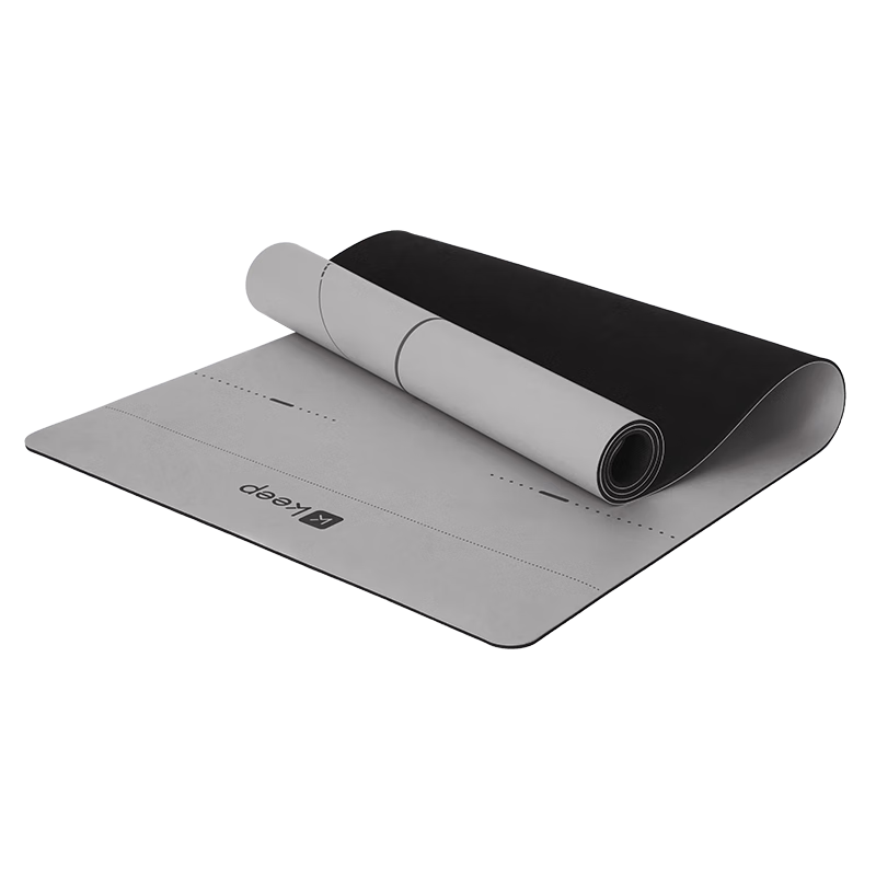 Keep Natural Rubber Non-Slip Yoga Mat, 183*66cm, Thickened, Widened And Lengthened, Fitness Mat for Beginners, Extra Thick for Men And Wome