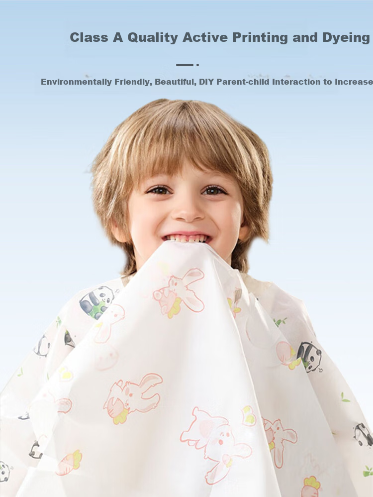 9I9 Baby Disposable Coverall, Eating Bib, Splash-Proof Clothing, Waterproof Sleeves, Detachable, 5 Individually Packaged, A128 10