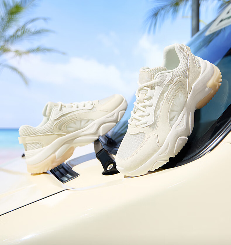 361° Women's Sneakers, Luguang Spring And Summer Mesh Breathable Casual Versatile Thick-Soled Dad Shoes 682526765-1 5