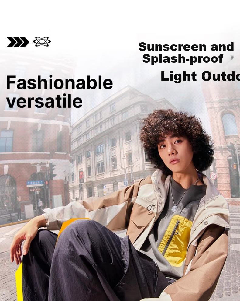 DECATHLON SPW Urban Functional Loose-Fit Sun Protection Water-Repellent Outdoor Casual Cargo Pants for Men And Women - 5573588 7