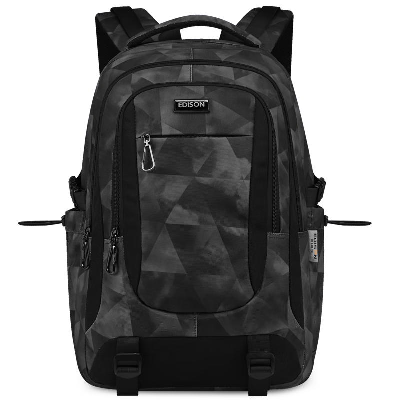 Edison Backpack for Men, Large Capacity Travel Backpack, Water-Resistant Schoolbag for Middle School, High School And College Students K053-8G
