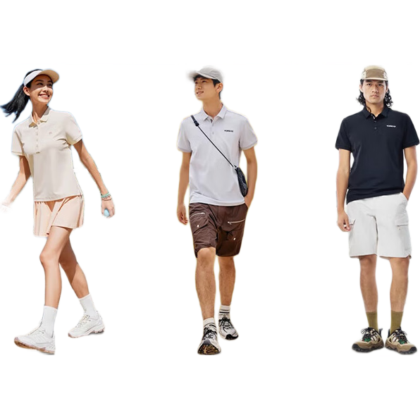 TOREAD Outdoor Sports Quick-Dry Breathable Half-Sleeve Polo T-Shirt Mountain Shadow Gray Men 3XL