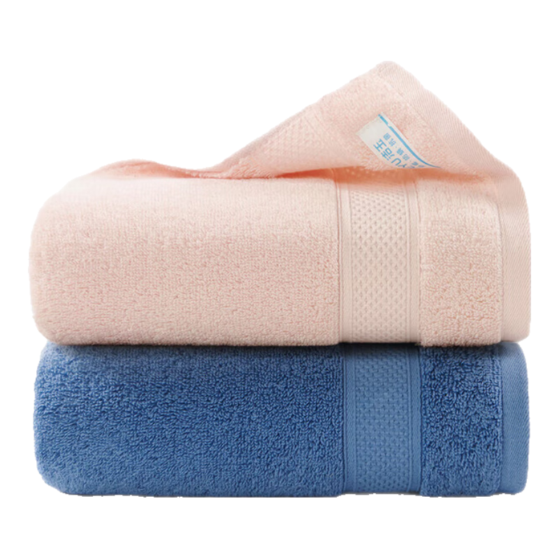 Jieyu Towel 110g 5A Antibacterial 100% Pure Xinjiang Cotton Odor-Resistant Soft Absorbent Face Towels 2-Pack Boerman