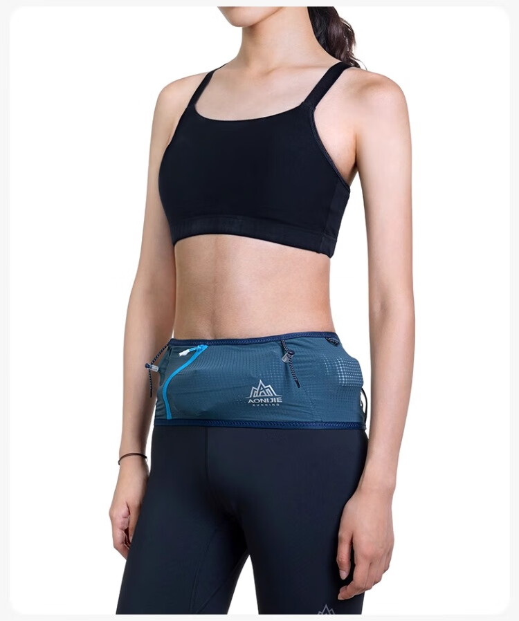 AONIJIE Running Waist Pack for Men And Women, Sports Waist Belt, Outdoor Fitness Hiking Marathon Invisible Phone Pouch 16