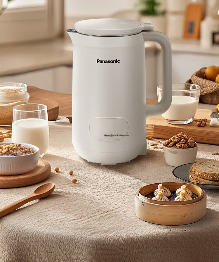 Panasonic Soy Milk Maker, Blender, Heating Function, Home Use, Quiet Operation, Noise Reduction, 600ml Capacity, Fully Automatic, Multifunctional, Non-Coated, 316L Stainless Steel, Programmable, Baby Food Supplement, MX-H3601CSQ 2