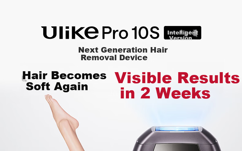 Ulike Pro10S Sapphire Ice Point Hair Removal Device with Dual Light Tubes, Smart Skin Analyzer Shaver for Men's Hair Removal Beauty Tool, Birthday Gift for Girlfriend 3