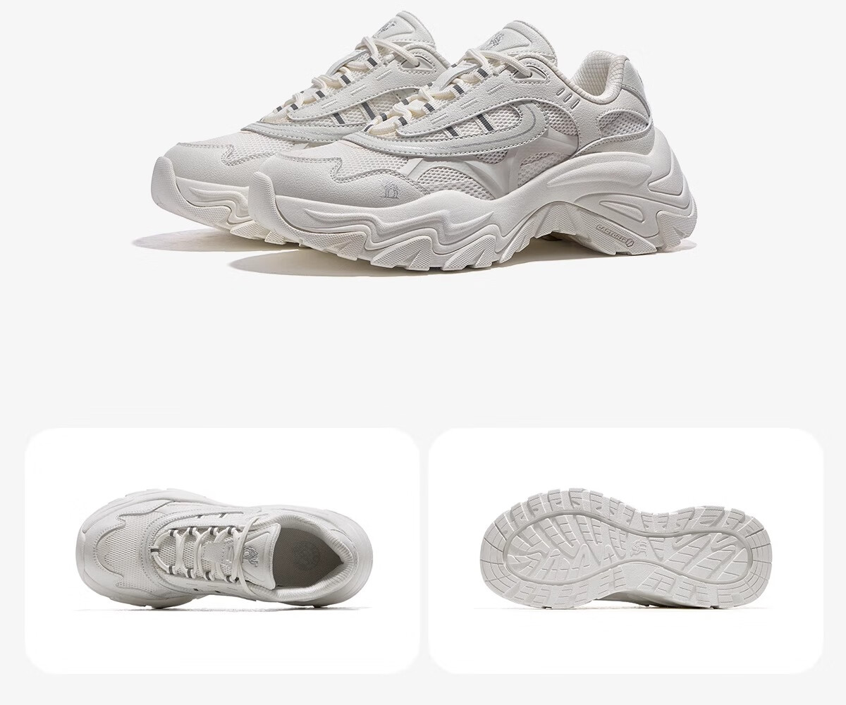 CAMEL Cloud Leisure Outdoor Shoes for Women, Dad Shoes, Fashionable Versatile Thick-Soled Height-Increasing Shoes F25B397044 15