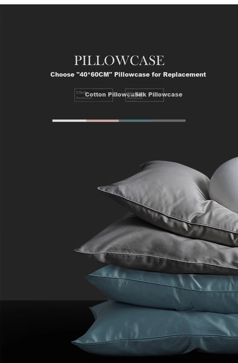 SIDANDA Pillow Core, 95% Goose Down Pillow, Side Sleeping Pillow, Feather Pillow, Half-Side Lying Pillow, Double-Layer Support Structure, Medium Pillow 10