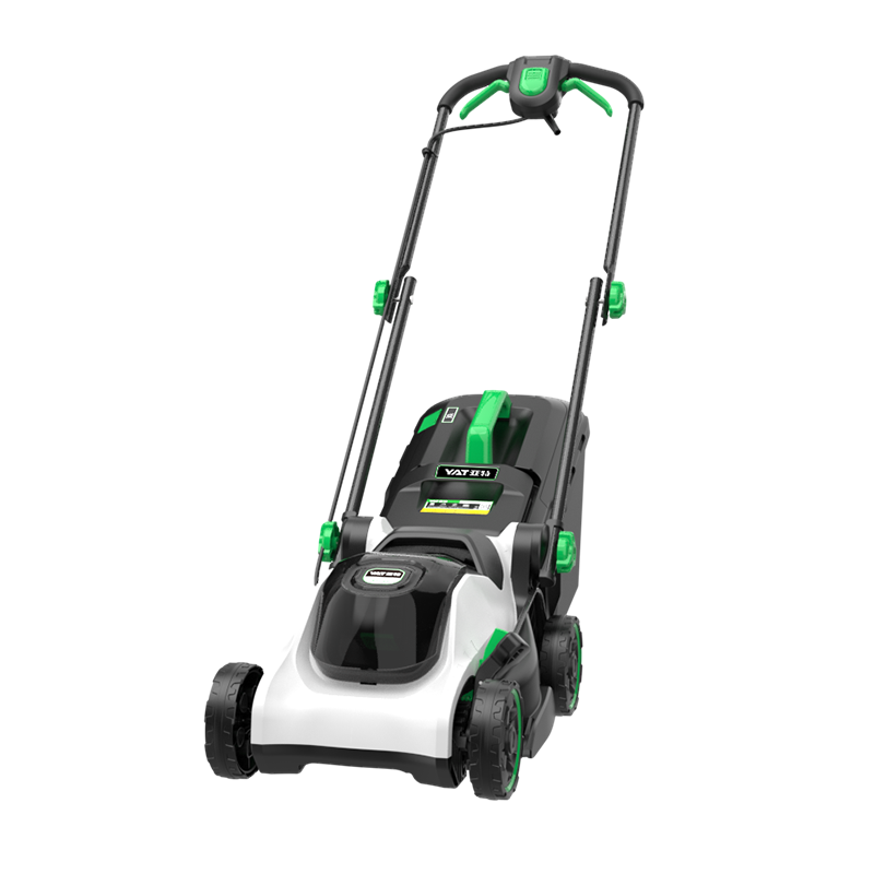 YAT 20V Push Lawn Mower Lithium Battery Grass Cutter Trimmer Small Weed Removal Grass Shredder