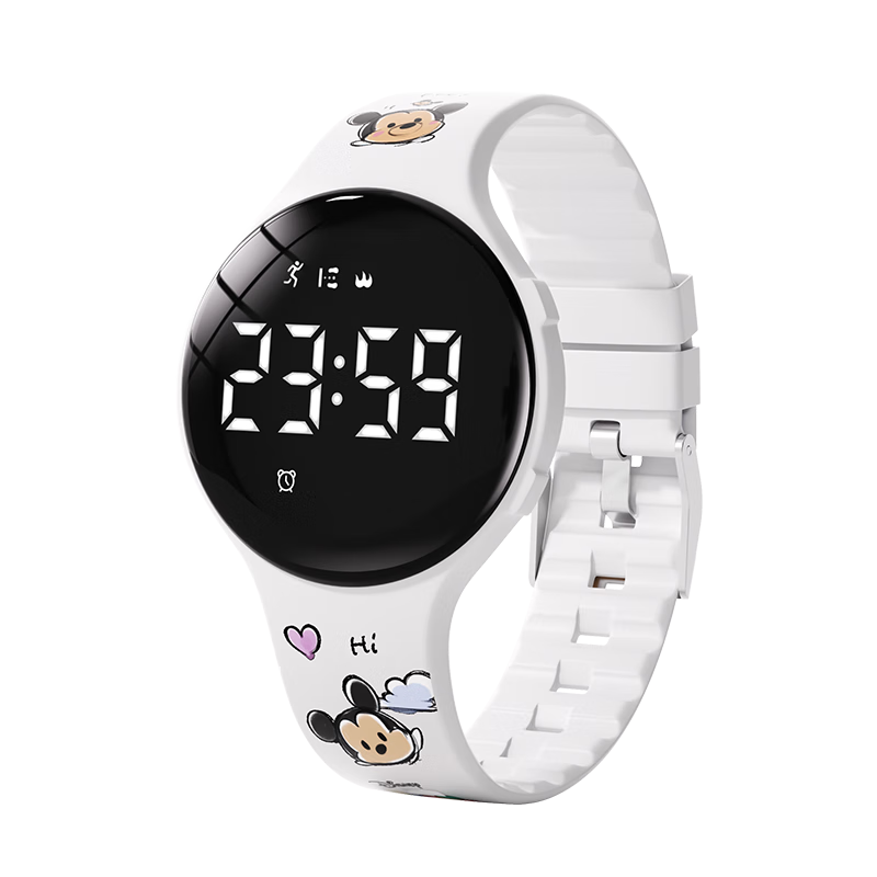 Disney Tsum Tsum Student Watch Kids Waterproof Sports Outdoor Silent Vibration Alarm Electronic Multifunctional Boys Middle School