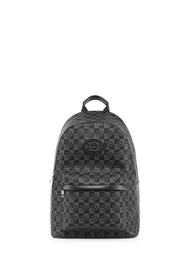 Dickies Backpack for Men And Women, Checkered Fashion Casual Versatile Large Capacity Travel Bag Student Schoolbag Laptop Bag 14 Inch 5