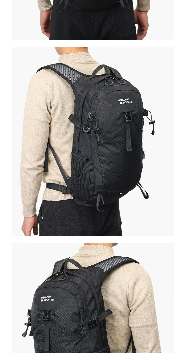 ALPINT MOUNTAIN Large Capacity Outdoor Hiking Backpack, Trekking Bag, Commuter Travel Backpack for Men, Durable Water-Resistant 11