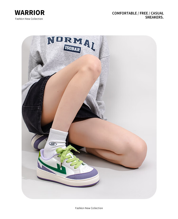 Huili Women's New Style Sneakers, Thick-Soled Versatile Sports Shoes for Women, K692BR, White/pink/navy Blue, Size 37 4