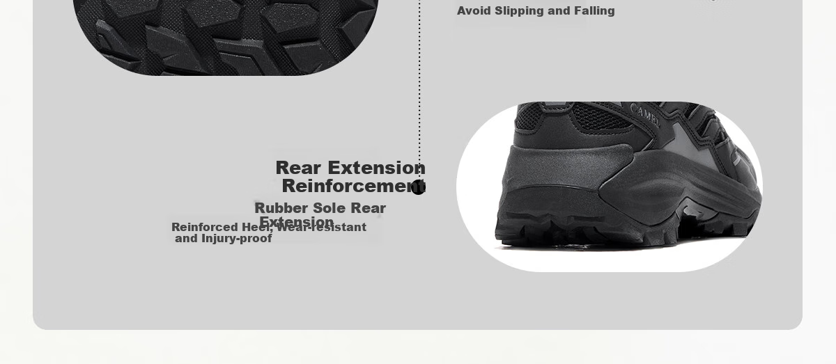 CAMEL [Buyu PRO] Outdoor Hiking Shoes for Men And Women, Breathable Casual Shoes, Non-Slip Wear-Resistant Sports Footwear 10