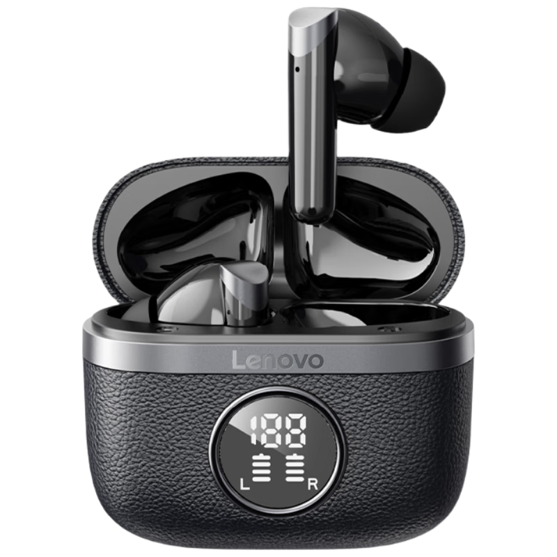 Lenovo Bluetooth Headphones, 2026 New Popular Model, ANC Active Noise Cancellation, In-Ear Bluetooth 5.4, Music Gaming Sports Digital Display Wireless Earphones, Ultra-Long Battery Life, High-Definition Sound Quality, TA240
