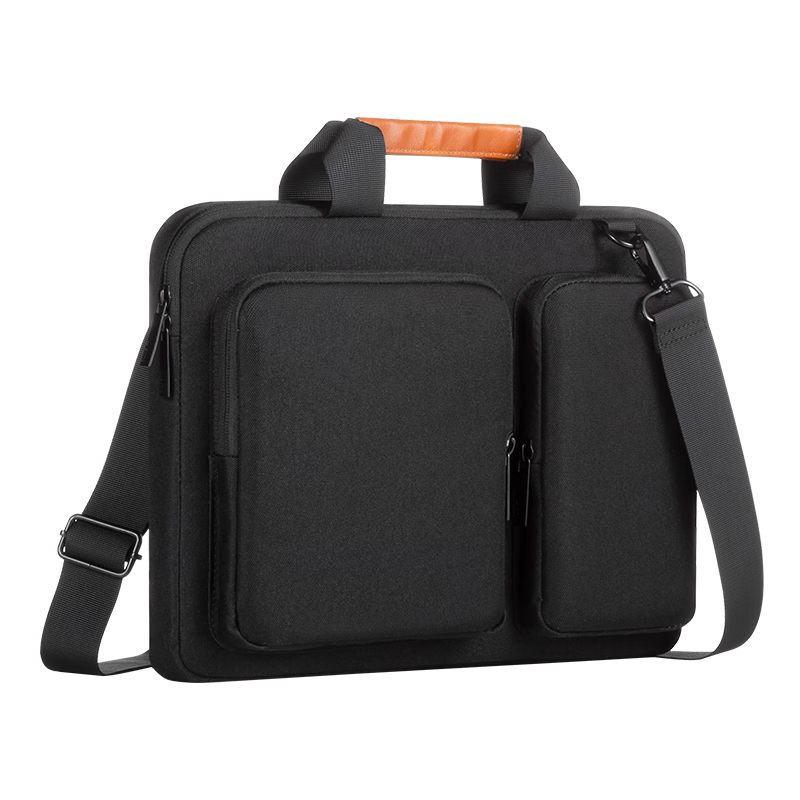 WOMT Laptop Bag Handheld for 13.3/14 Inch Laptops, Compatible with Lenovo ThinkPad, Apple, Huawei Matebook, Xiaomi, ASUS, Dell Briefcase