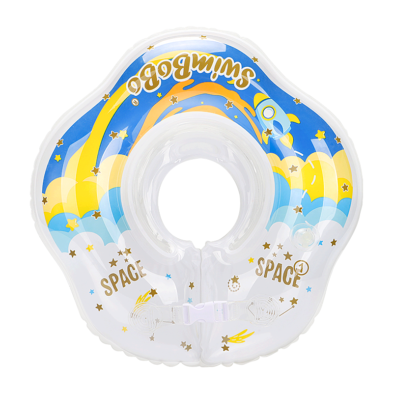 Swimbobo Infant Swimming Ring TPU Children's Swim Ring Neck Ring Newborn Swimming Ring Baby Bath Neck Ring G1010L