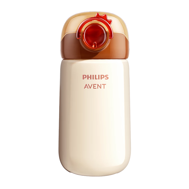 AVENT Philips Kids Insulated Straw Water Bottle Stainless Steel Baby Toddler Training Cup JD Self-operated