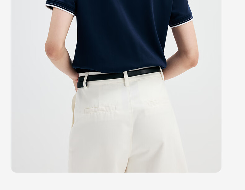 Navigare Women's Basic Collared T-Shirt, Commuter Short-Sleeve Polo Shirt, 2325525529 12