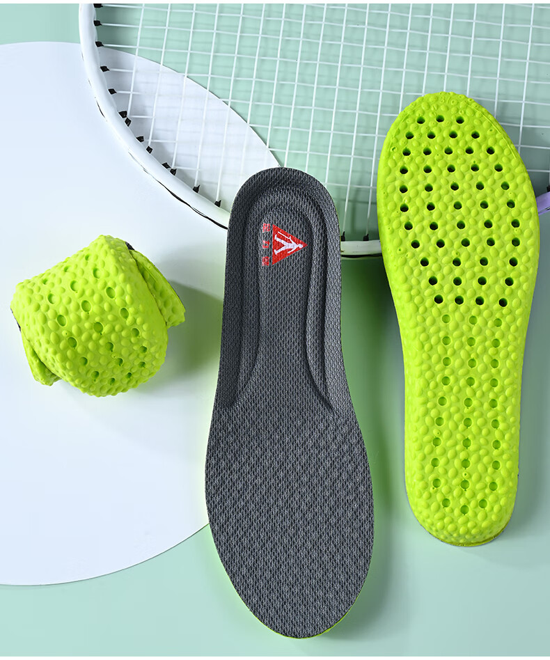 Zulijian Women's Insoles Soft Sole Comfortable Sweat-Absorbing Odor-Resistant Breathable Sports Shock Absorption Anti-Fatigue Pain Relief 14