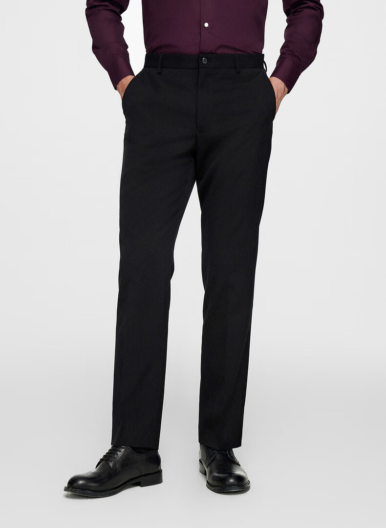 G2000 [Soft to The Touch/Same As in Mall] Men's All-Season Wear Comfortable Business Commute Dress Pants 1
