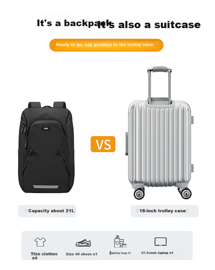 Biyoumei Laptop Backpack, 16-Inch Capacity, Compatible with Lenovo, Huawei, Apple, Large Capacity, Business Travel, Student Schoolbag 5