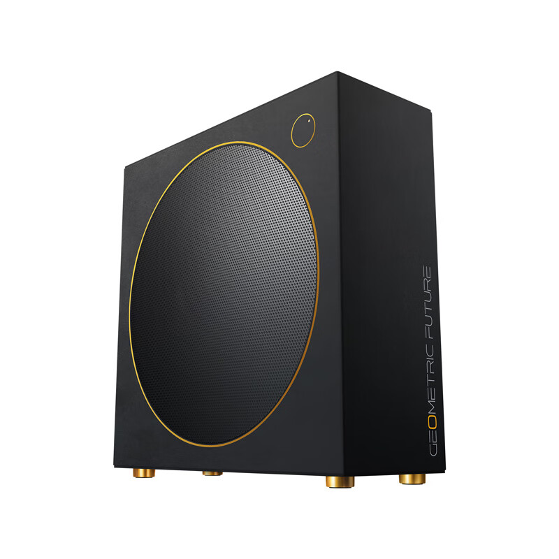GeometricFuture Model 0 Foldable Mini Computer Case, Black, Compatible with ITX Computers (Does Not Support Graphics Card Installation)