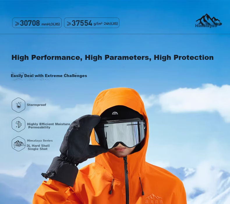 CAMEL [Himalaya Series] Outdoor Windproof And Rainproof Jacket for Men And Women, 3L Hard Shell H3500 A34CA31848 1