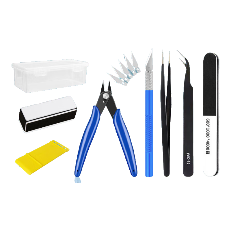 Dongbugongpin Model Gundam Tool Pliers, Water Pipe Pliers, Gundam Assembly Tool Set, Pen Knife, Single-Blade Manual Oscillating Tool
